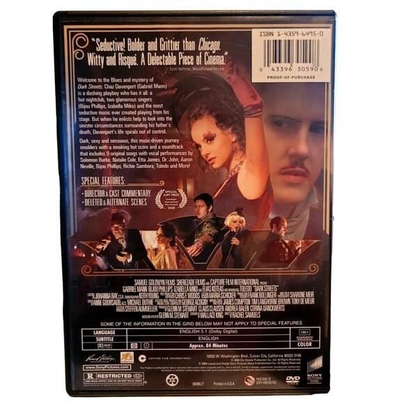 Dark Streets - Gabriel Mann, Bijou Phillips, Izabella Miko DVD Movie -  4508dvd - Picture 2 of 2